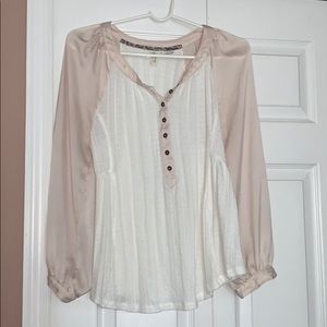 Anthropologie Button Up Blouse